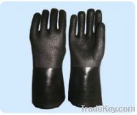 Sell Black Double Dipped PVC, Rough Sandy Finish with Texture