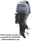 F70LA 4 Stroke 70hp Long Shaft EFI OUTBOARD