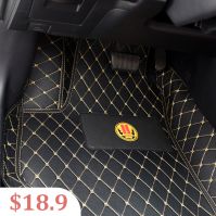 PVC Leather Auto Mats Stocklot for Toyota Corolla 1.8L 2018