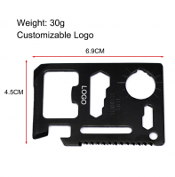 Factory Sale Cheap Camping Product Pocket Tool, Hot Mini Survival Equipment Stainless Steel Multifunctional Tool