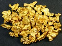 We sell gold nuggets.