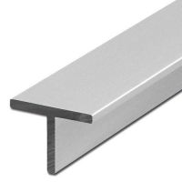 Aluminium profile for T shape 6063 T5 structural use