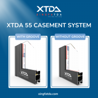 Aluminium profile for window frame system 55 65 70 series