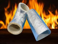 Fiberglass Thermal Insulation Tube Heat-Resistant Protective Sleeving