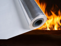 Aluminum Foil Glass Fiber Fabric High-Strength Conductive & Flame-Retardant Material