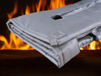 Custom Insulation Jacket Flexible Thermal Cover for Injection Molding and Industrial Equipment