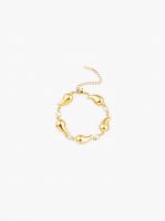 Diamond and raindrop bracelet