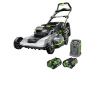 EGO 21 Inch Self-Propelled Mower Touch Drive with Charger, 4.0Ah & 6.0Ah Batteries