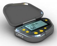 Pedometer + Clock + FM Stereo Radio + Memory for the last 7days
