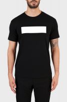 Men Round Neck Black T-Shirts.