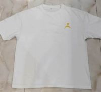 ASHWAY DESIGN DTF Printed Baggy T-Shirts Customize White.