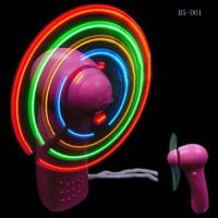 Flashing Mini Fan With Music -B5-001