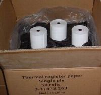 Thermal paper rolls