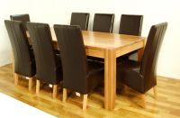 Sell  NP301&NP335 oak dining table&chairs