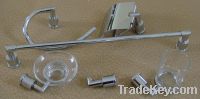 Sell zinc alloy bathroom sets chrome plated