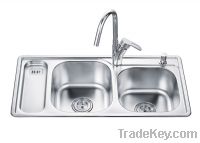 Stainless Steel Double Bowl Kitchen Sink