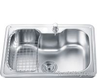 Sell above counter single basin sink