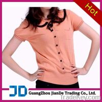 2012 Ladies' short sleeve knitted pullover sweater