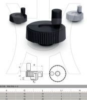 Sell Diamond Cut Knurled Knobs With Handle