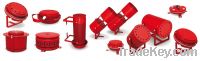 Fixed mount fire extinguishing aerosol generators