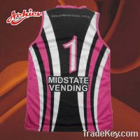 Sell cool-dry basketball jersey