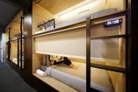 Wooden Furniture Capsule Bed Bedroom Hostel  Bunk Bed For capsule hotel