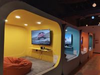 luxurious Wooden Furniture Capsule Bed Bedroom Hostel Dormitory  Bunk Bed for capsule hotel