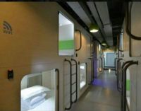 Sleep Capsule Pod Hotel Beds Capsule Hotel  Single Bed with Storage Bunk Bed Container Metal Space