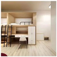 Wood capsule Bunk Bed for Hostels /School Students Dormitory Loft Bed Frame/capsule hotel bed