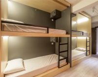 Wood capsule Bunk Bed for Hostels /School Students Dormitory Loft Bed Frame/capsule hotel bed