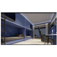 Wood capsule Bunk Bed for Hostels /School Students Dormitory Loft Bed Frame/capsule hotel bed