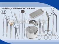 diagnostic equipment set for mch