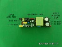 LED driver 50W 45W 40W 1.5A 8-10S-5PX1 CE Qihan built in constant current power supply lighting transformer