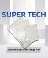 Vacuum Insulation Panel Wide temperature range VIP