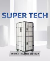 Thermal insutated cage cart