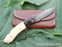 Sell Damascus Folding Knife