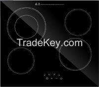 Flush Type four touch type infrared cooker