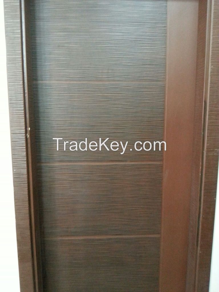 Armoured doors Indonesian wood