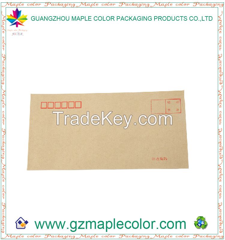 2015 custom logo kraft paper envelopes