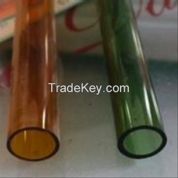 clear and colored borosilicate glass tube with unbeatable price