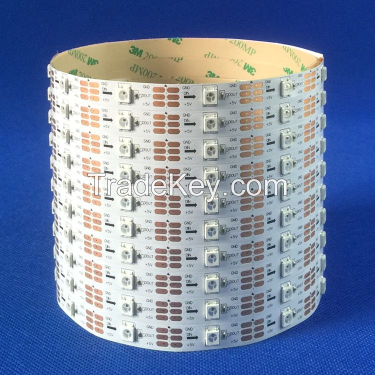 addressable 5050 RGB 30/60 leds/m ws2812 led strip