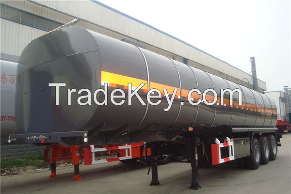 Tri- Axles Fuel Tanker Semi-trailer Dimensions