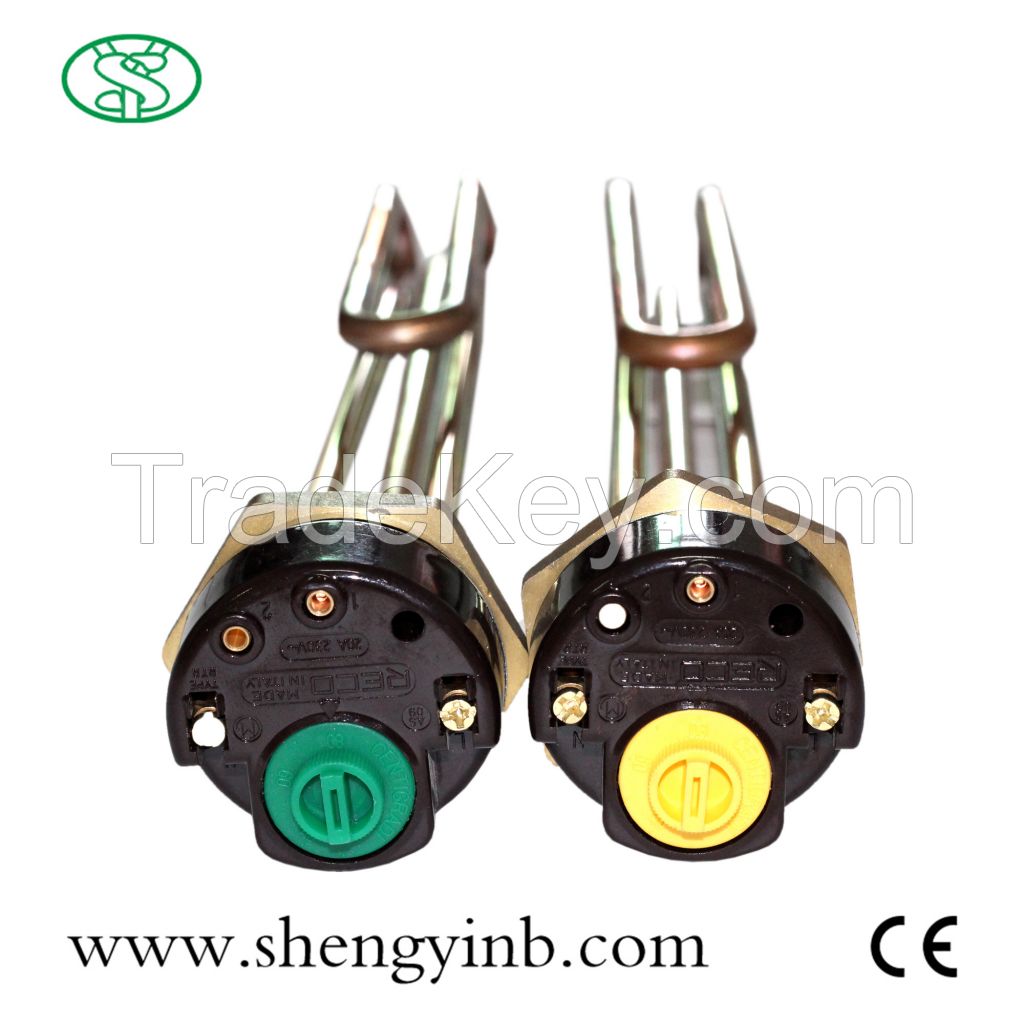 Red Copper-Made Electric Screw Element for Electric Water Heater