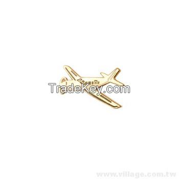 Airplane Designed Cloisonne Lapel Pinã BA-049