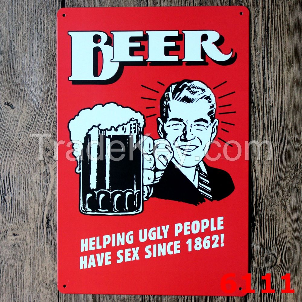 Wholesale coffe/pub/home/celebrity tin signs, Shanghai Guchen Craft Co., Ltd.