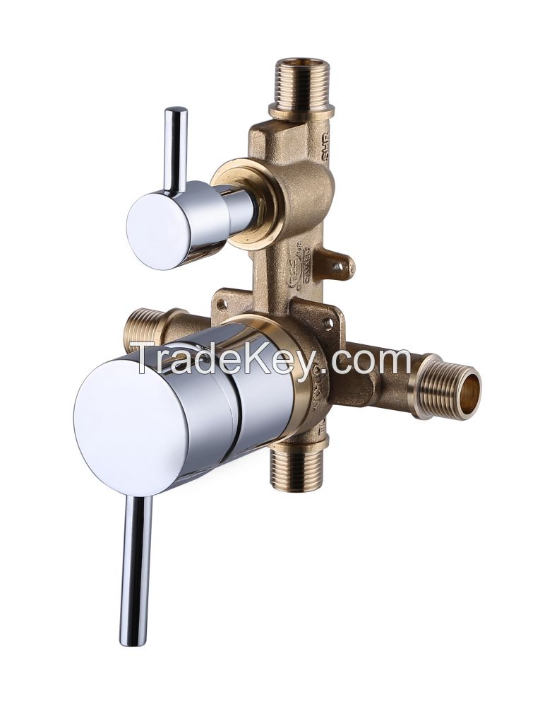 Premium Shower Combo with Pressure Balance Valve