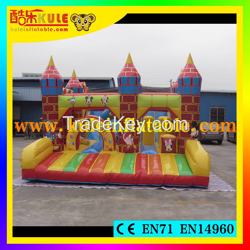 Kule toys new product inflatable jumping castle bouncy castle