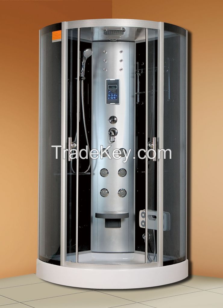 Hot sale big ABS steam glass shower room