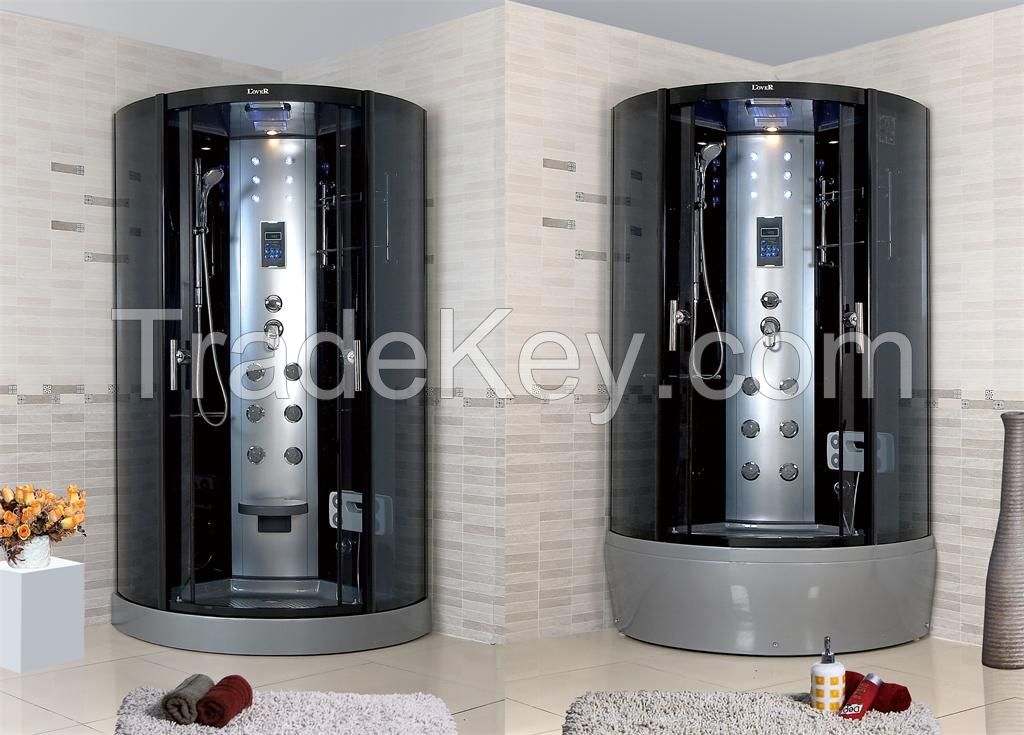 Hot sale big ABS steam glass shower room