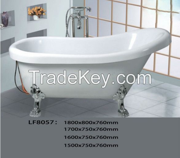 china mainland classic cheap small freestanding bathtub